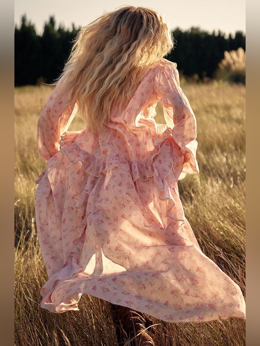 Free People Spell Fleur Gown Size M - Picture 2 of 16